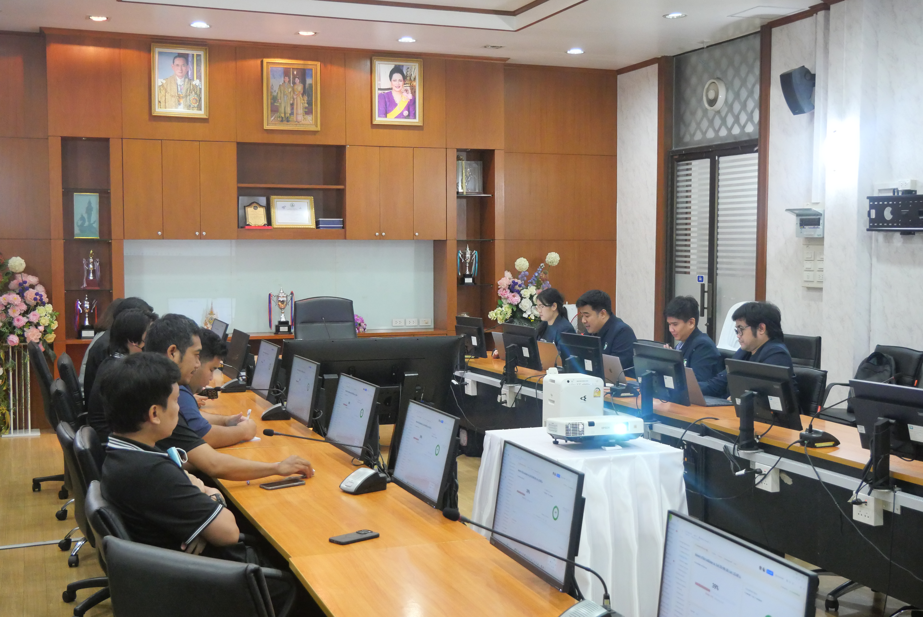 title - ศทส. ประชุมการจัดอบรมและกิจกรรมด้วยโปรแกรม GDCC Space Plus 
